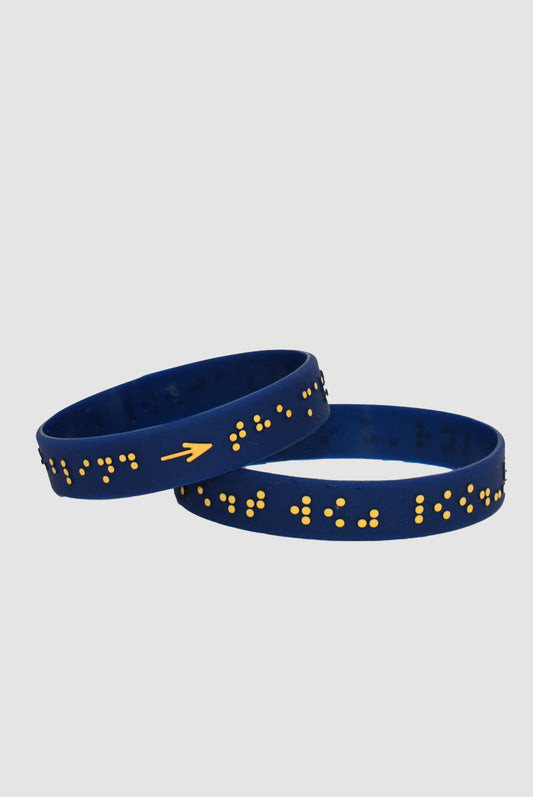 The Maryland School for the Blind Silicone Wristband