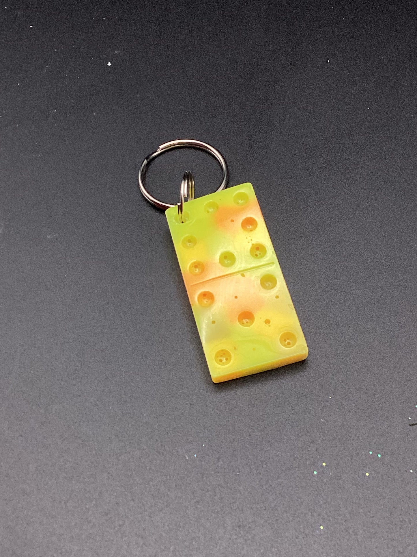 Domino Keychain